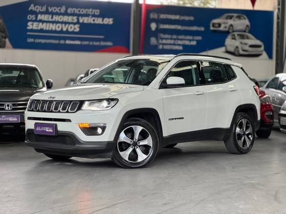 JEEP COMPASS 2.0 16V FLEX LONGITUDE AUTOMÁTICO JEEP COMPASS 2.0 16V FLEX LONGITUDE AUTOMÁTICO